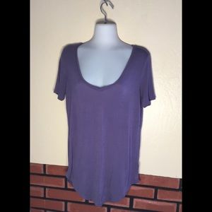 Women’s  purple Mudd Short Sleeve T-Shirt